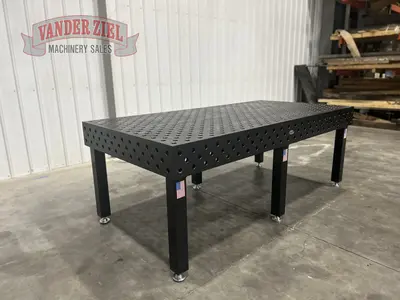 Siegmund Imperial Series System 28 4'x8' (48"x96") Welding Table with Plasma Nitration - NEW, Model US280030.XD7