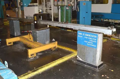 USED DEMAGNETIZATION TUNNEL FOR ROLLS