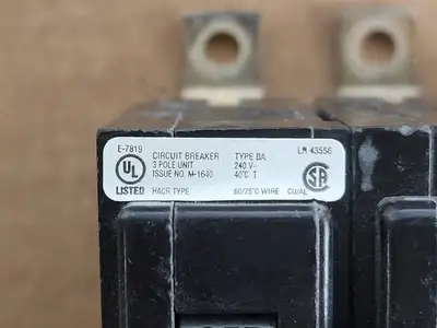 Used EATON BAB3100H Switchgears British Columbia CA | Lenmark #913709