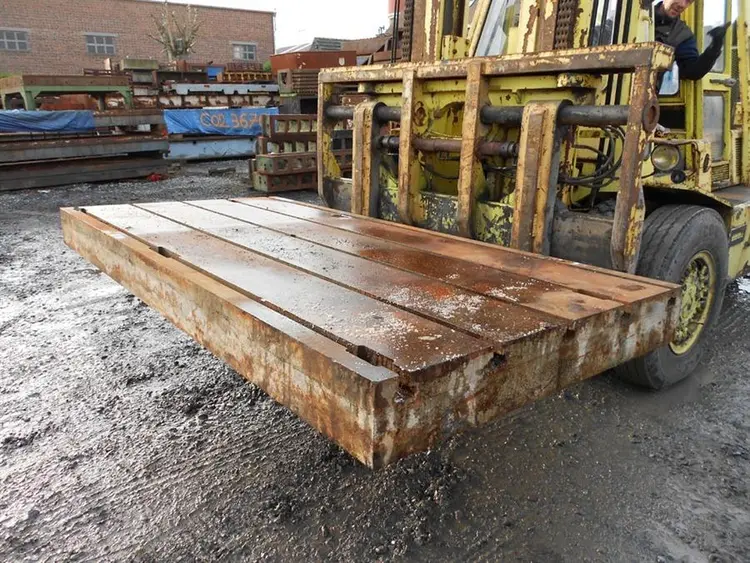 Used FLOORPLATE 1490 X 3040 X 220 MM Tables, Floor & Layout Plates BE | Apt International N.V #366637