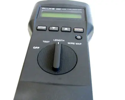USED FLUKE 620 METER TESTER