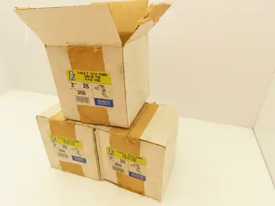 Arlington Industries 355 2" 2-Hole Rigid Conduit Strap Plated Steel  Lot of 75