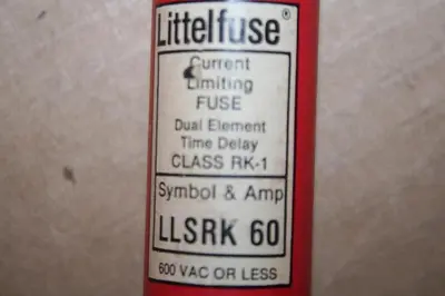 USED LITTELFUSE LLSRK-60