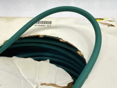 USED FENNER DRIVES EAGLE GREEN 89T TEXTURED POLYURETHANE ROUND BELTING 100FT