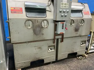 Used ZERO MFG BNP 220 Blast Room (Manual Booth) Ohio US | HGR 24 #1323846