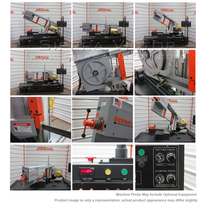 HE&M CYCLONE M Horizontal Bandsaws Semi Auto | Sierra Victor Industries (5)