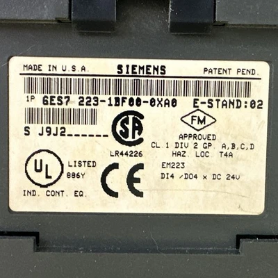 USED Siemens 6ES7 223-1BF00-0XA0