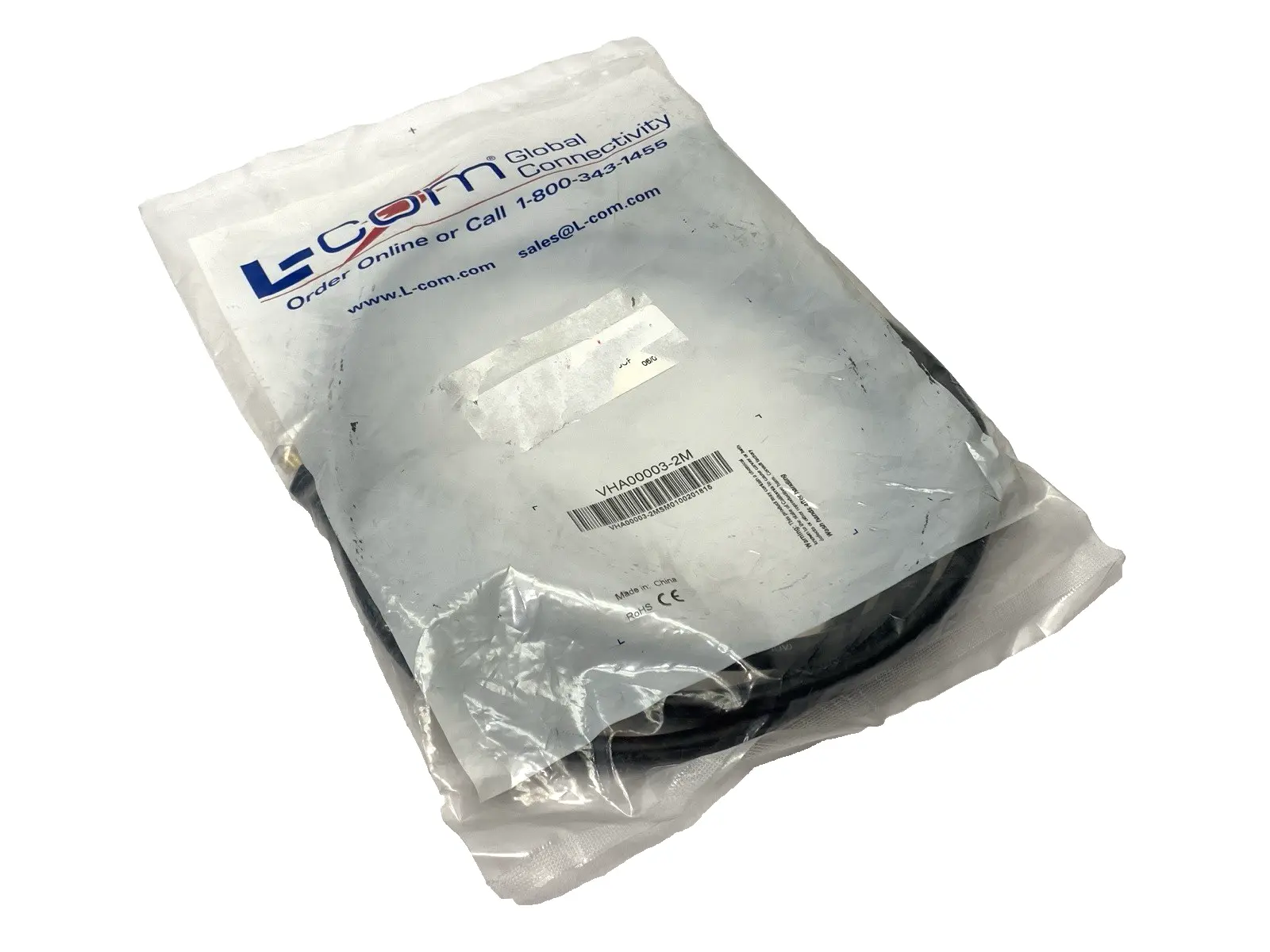 New | in-Stock L-Com HDMI Waterproof Cable Male to Female 2m Cable & Wire Michigan US | Maverick Industrial Sales #1391963