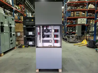 5 kV Motor Starter w/ 800A Vacuum Contactor, GE F35 Relay & 600E Fuses