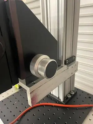MITUTOYO MICROSCOPE WITH DIGITAL MICROMETERS (THORLABS TABLE SOLD SEPARATE)