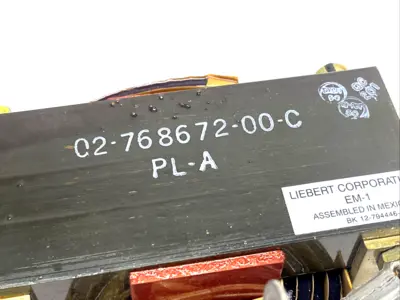 02-768672-00-C,EM-1,PL-1 | Liebert 02-768672-00-C Line Transformer, EM-1, PL-1 - Used