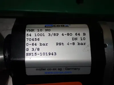 Used COAX VMK10 Valves/Fittings | HGR 24 #732571