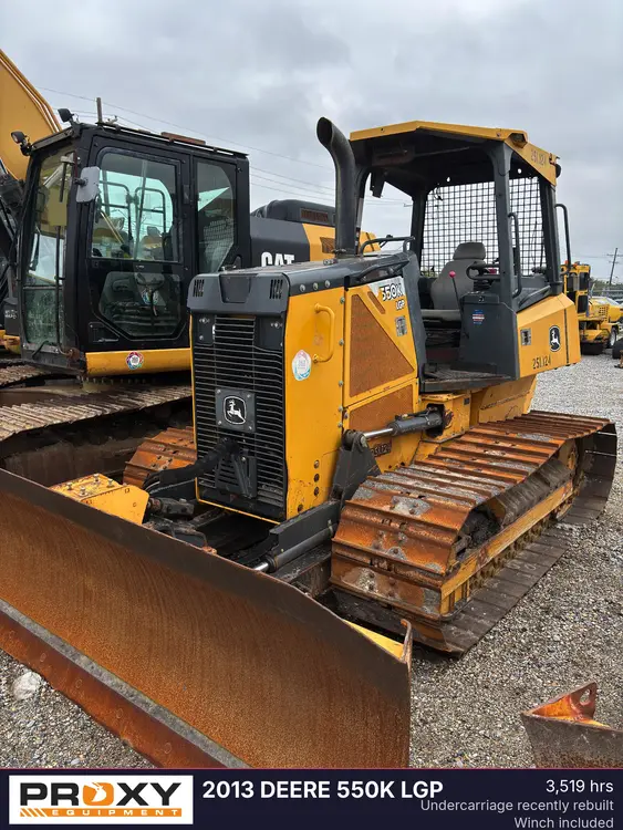 Used 2013 DEERE 550K LGP Bulldozers Louisiana US | Proxy Equipment #1381956