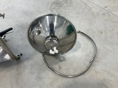 Used SPIKE BREWING CF15 CONICAL FERMENTER/UNITANK WITH INSULATED CONICAL JACKET 18 GALLONS Brewing Equipment Michigan US | Miedema Asset Management Group #1580116