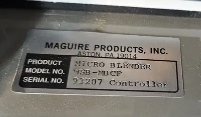 Used Maguire _UNKNOWN_ Plastics Processing Support Equipment South Carolina US | Palmetto Automation #1151969