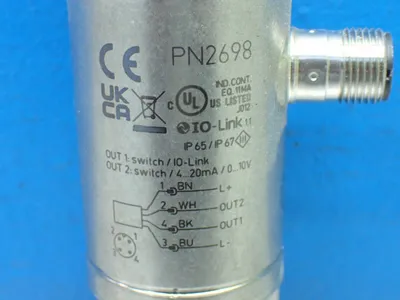 Used IFM PN2698 Pressure Transmitters Ohio US | HGR 24 #1070020