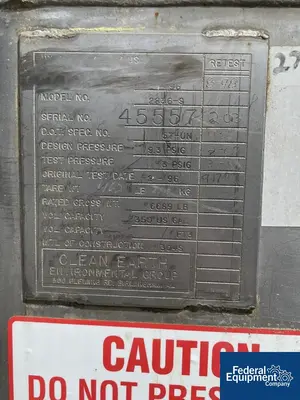 USED Votator 158 Sq Ft Votator Wiped Film Evaporator, 304 S/S