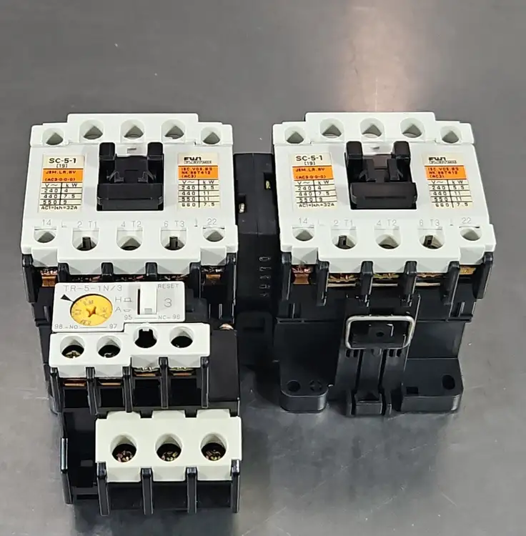 Used Fuji REVERSING CONTACTOR FUJI SC-5-1. TR-5-1N/3. PLC Contactors South Carolina US | Palmetto Automation #1161668