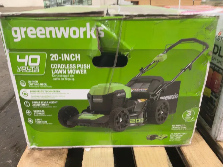 Used GREENWORKS 20" CORDLESS Mowers Michigan US | Miedema Asset Management Group #1324245