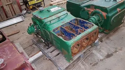 USED GARDNER DENVER PE-5 3X5 TRIPLEX MUD PUMP