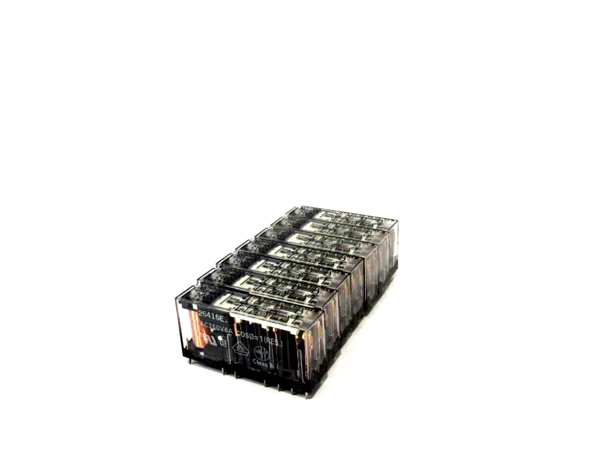 LOT OF 7 NEW OMRON G7SA-4A2B SAFETY RELAYS 24VDC G7SA4A2B