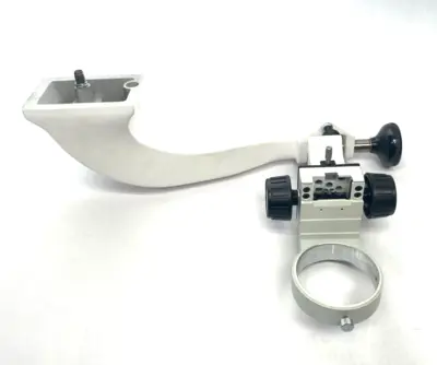 Used Unbranded Adjustable Stereo Microscope Focus Rack, 76mm Collar Dia. w/ Swin Microscope Accessories Michigan US | Maverick Industrial Sales #1395381