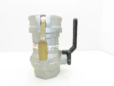 Civacon 1711D-AL30 3"x 4" Kamvalok Quick Coupler Dry Disconnect Buna-N Seal FNPT