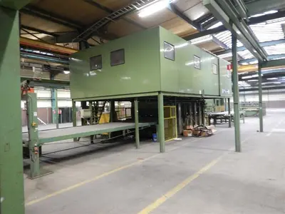 USED WEMHÖRNER VSF 600 TON SANDWICH PANELPRESS