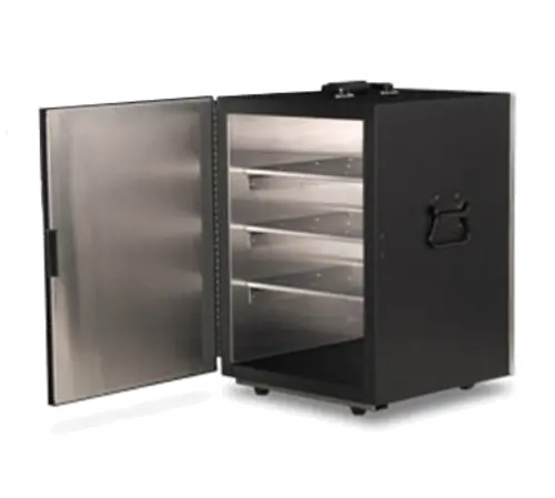 Forbes Industries Room Service Insulated Hot Box - Solid Fuel Style, Black Steel (6261)