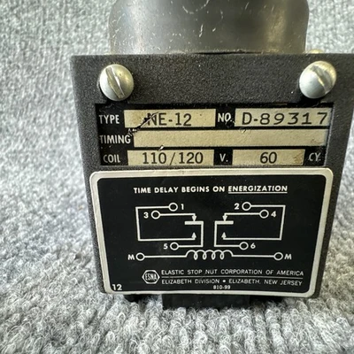 Used ESNA NE12-D-89317 Relays & Switches California US | Davliegogo LLC #1706044