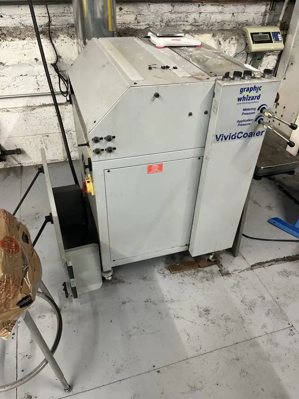 USED 1900 GRAPHIC WIZARD VIVIDCOATER XDC 530