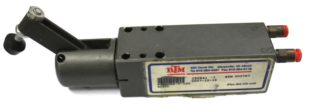 BTM Vertical Cylinder Clamp PCO-100-V-130