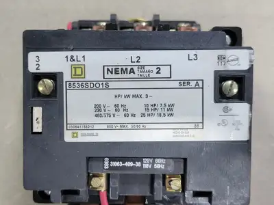USED SQUARE D 8536SD01S