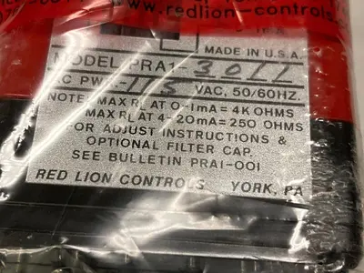 Used RED LION CONTROLS PRA1-3011 Industrial Controls Ohio US | Surplus Asset Holdings #1242893