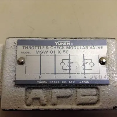 USED YUKEN MSW-01-X-50