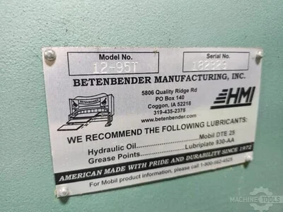 USED 2023 BETENBENDER 12-95T