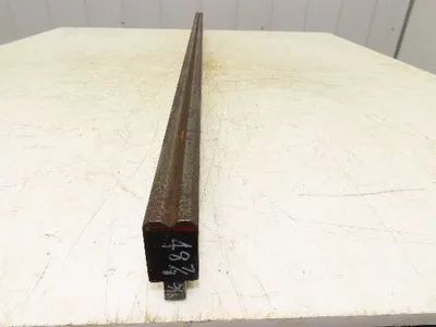 Press Brake Die 48-7/8" Long 90° V 5/16" W 1/8" D 1-3/4" H 1/2" Tang