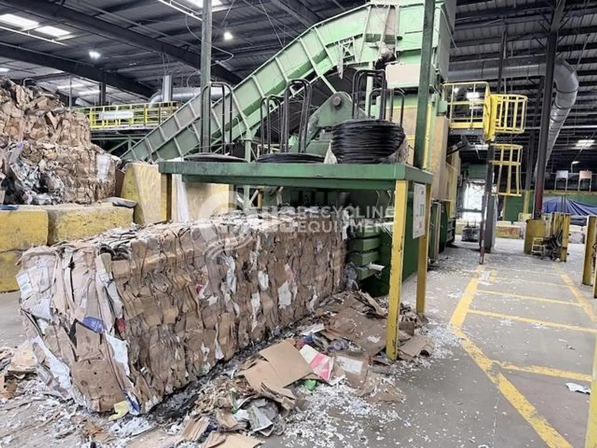 Used 2003 BOLLEGRAAF HBC-140 HORIZONTAL AUTO TIE BALER Balers Texas US | US Recycling Equipment #1418408