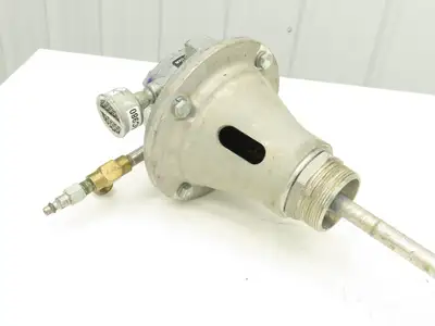 MXD Process Gast 2AM-NRV-90 Pneumatic Air Motor Drum Mixer 2" Bung Agitator 31"