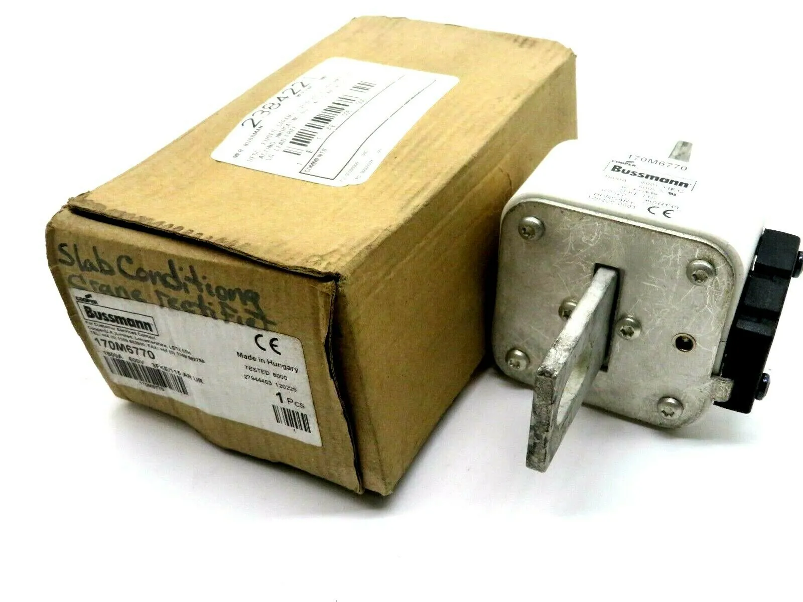 NEW BUSSMANN 170M6770 CERAMIC FUSES 600V 1800AMP