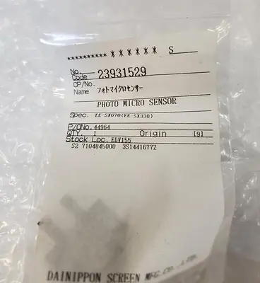 PHOTO MICRO SENSOR EE-SX670