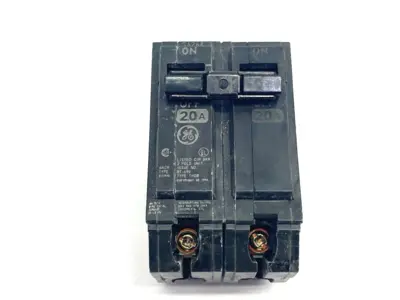 Used General Electric Circuit Breaker 2-Pole Type THQB, HACR Circuit Breakers Michigan US | Maverick Industrial Sales #1394242