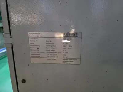 Used 2019 ARBURG  ALLROUNDER 570- E - 2000-800 Injection Molding Machines Florida US | ESCOBAR TRADING, INC. #1310812