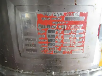 USED 1990 WILL-FLOW 100 GALLON JOVS