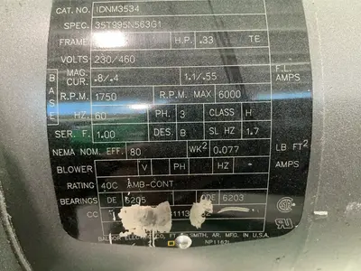 Used BALDOR IDNM3534 Motors (misc) Ohio US | HGR 24 #1521244