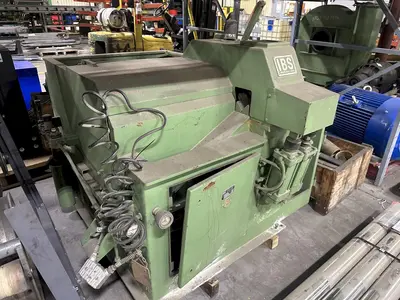 3" IBS MODEL #TSH-545-S TUBE, PIPE & BAR COLD SAW WITH FEED CONVEYOR: STOCK #23032