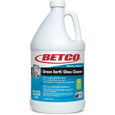 Betco® Green Earth® Glass Cleaner, 1 Gallon, Case Of 4
