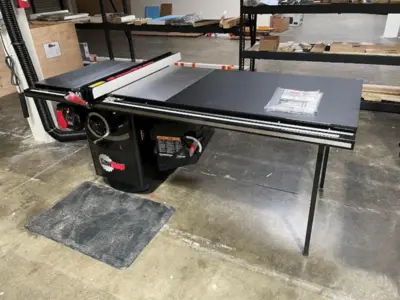 SAWSTOP Cabinet Saw 5HP Woodworking Table Saws | Norcal Machinery (1)