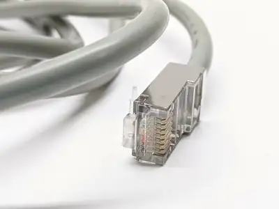 4000144A | RJ45 to DB9  Barcode Scanner Cable - Used
