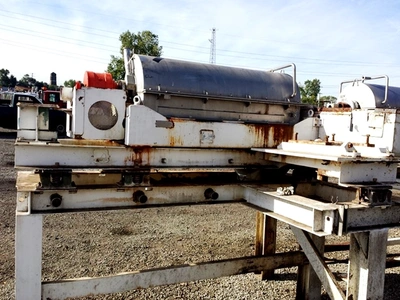 (2) Sharples P3400 sanitary decanter centrifuges, 316SS.